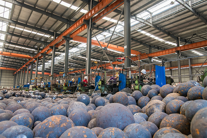 龙泉网架配件车间